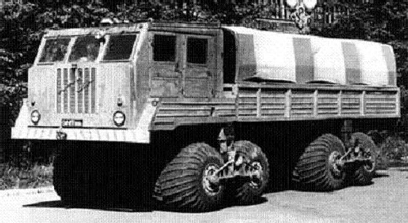 7. Советский аналог НАМИ-094 (ЭТ-8). (1963 – 1964 гг.) - почти точная копия 