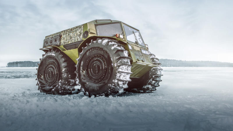 Вездеход Шерп Шерп фото вездехода