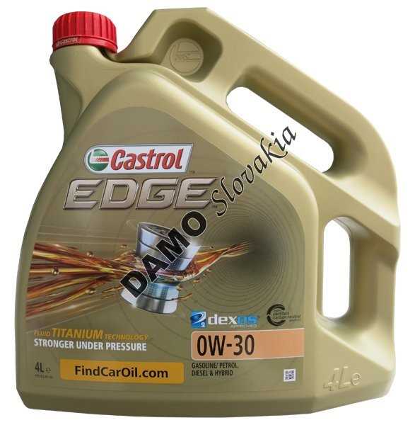 Описание моторного масла Castrol edge 0w 30