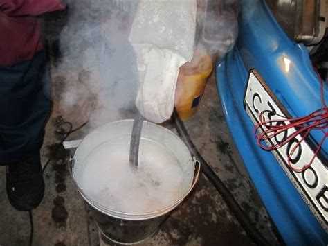 Шаги процесса промывки радиатора