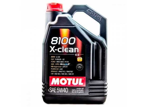Motul 8100 x clean 5w40 - полностью синтетическое моторное масло высокого качества Motul 8100 x clean 5w40 - полностью синтетическое моторное масло высокого качества