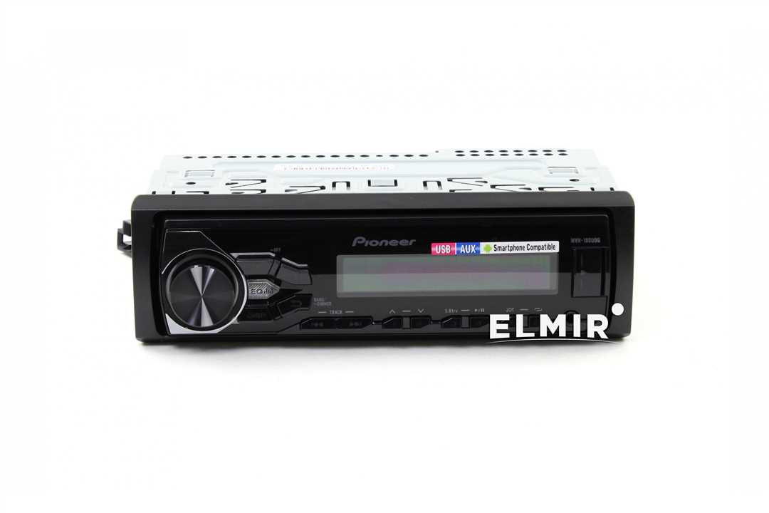 Pioneer MVH-180UBG: описание, отзывы, характеристики и цены в России Pioneer MVH-180UBG: описание, отзывы, характеристики и цены в России