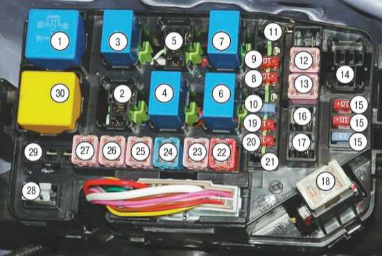 Проверка состояния предохранителей