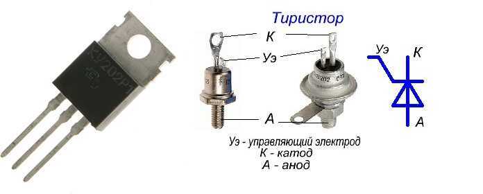 Как работает зарядное устройство на тиристоре